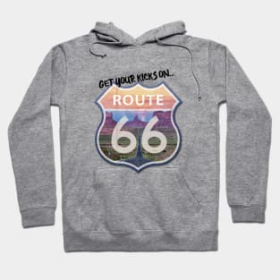 Get Your Kicks on Route 66 Hoodie